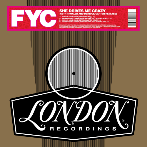 Fine Young Cannibals - She Drives Me Crazy (Seth Troxler and Derrick Carter Remixes) (RSD 21)