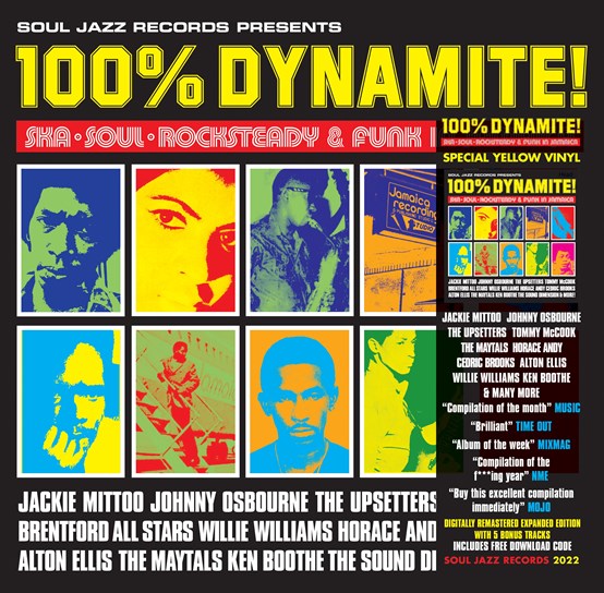 Various Artists - 100% DYNAMITE! Ska, Soul, Rocksteady and Funk in Jamaica (RSD 22)