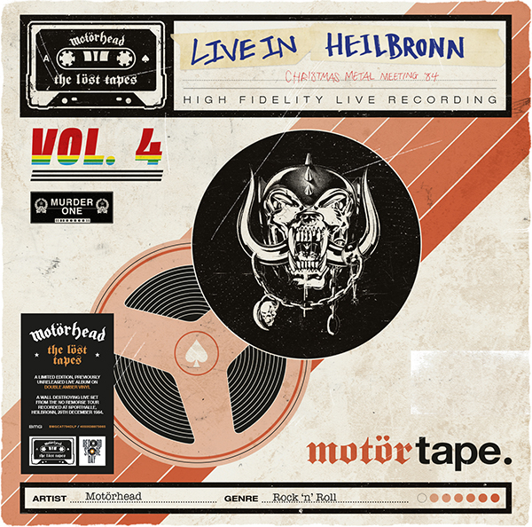 Motörhead - The Lost Tapes Vol. 4: Live In Heilbronn 1984 (RSD 23)