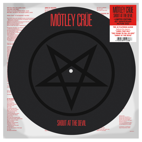Mötley Crüe - Shout At The Devil (40th Anniversary)