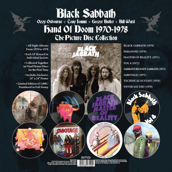 Black Sabbath - Hand Of Doom 1970 - 1978 [Super Deluxe Boxset]