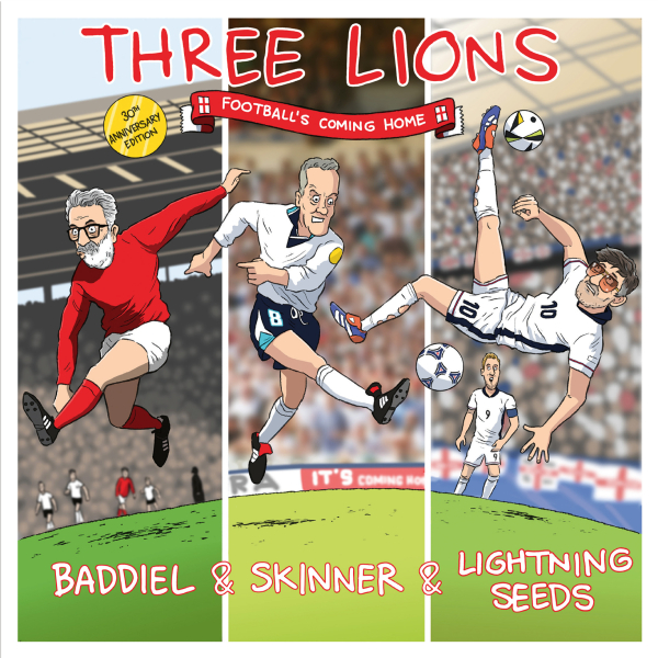 Baddiel, Skinner & The Lightning Seeds - Three Lions (Football's Coming Home): 30th Anniversary Edition
